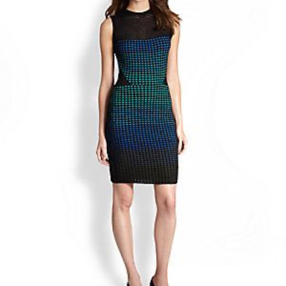 M Missoni - Sleeveless Ombré Illusion Dress
